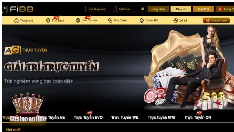 casino trực tuyến Đà Nẵng rút tiền